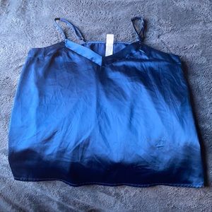 Extra small tank top, silk.